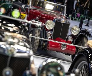 Classic cars on show at Rétromobile 2024
