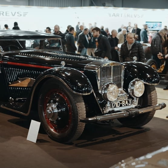 Bucciali TAV 12 exposée lors de Rétromobile 2024