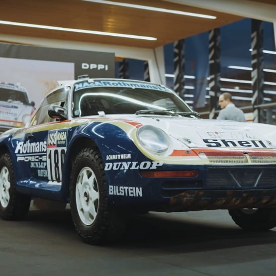 959 Porsche René Metge on 2024 edition of Rétromobile exhibition