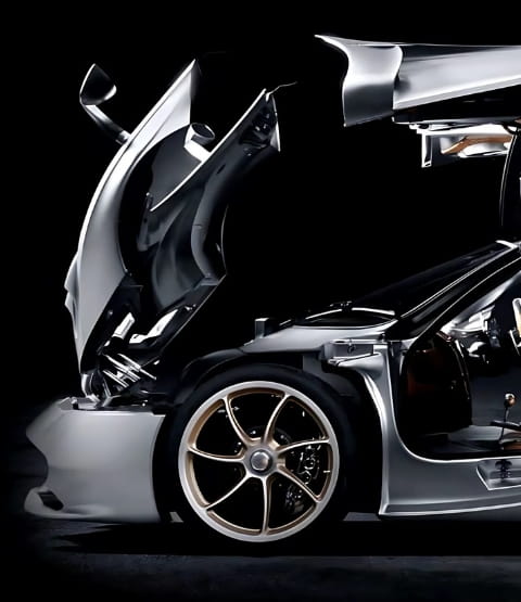 Open hi-tech car